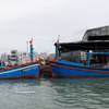 Des bateaux de pêche accostent au port de Quy Nhon, dans la province de Gia Lai, pour y effectuer les formalités d'import-export. Photo : VNA