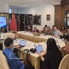 Le colloque sur les cinq années du Partenariat stratégique global Chine-ASEAN. Photo : VNA
