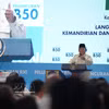 Le président Prabowo Subianto prend la parole lors du lancement du programme obligatoire de biodiesel B50 à l’échelle nationale. Photo : VNA