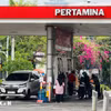 Une station-service au centre-ville de Jakarta, en Indonésie. Photo d'illustration : VNA
