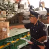 Inspecter et contrôler les marchandises importées et exportées au poste frontière international de Huu Nghi, province de Lang Son. Photo : VNA