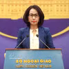 La porte-parole du ministère des Affaires étrangères, Pham Thu Hang. Photo : VNA