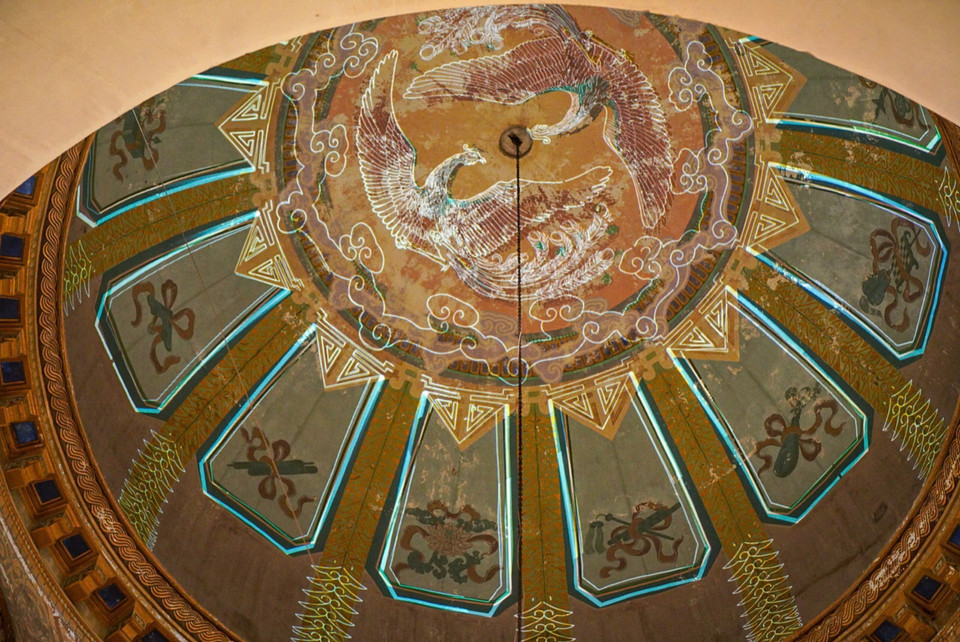 Architecture française typique à l'intérieur de l'Université de Hanoï. Photo: VNA