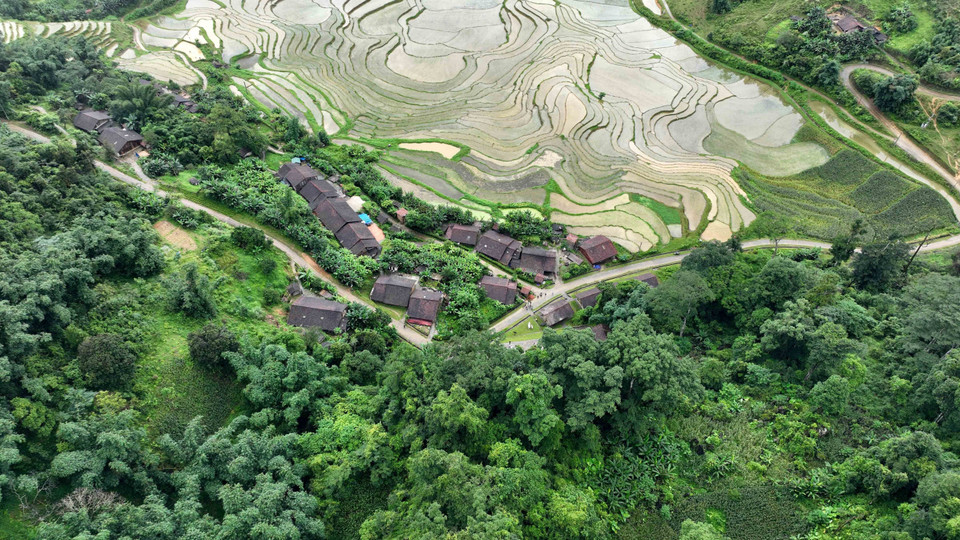Destination touristique communautaire dans le hameau de Hoai Khao, commune de Quang Thanh, district de Nguyen Binh, province de Cao Bang. Photo: VNA