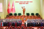 Des membres du Comité central du Parti du 14e mandat. Photo: VNA