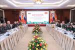Panorama du 8e Dialogue stratégique de défense Vietnam - Russie à Hanoï. Photo: VNA