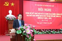 Nguyen Quang Tuan, vice-président permanent du Conseil populaire municipal et vice-président de la Commission électorale de la ville de Hue. Photo: VNA