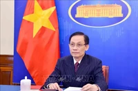 Le ministre vietnamien des Affaires étrangères, Le Hoai Trung. Photo: VNA