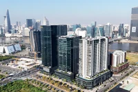 Le Centre financier international de Hô Chi Minh-Ville devrait entrer en service d’ici la fin de l’année. Photo: VNA