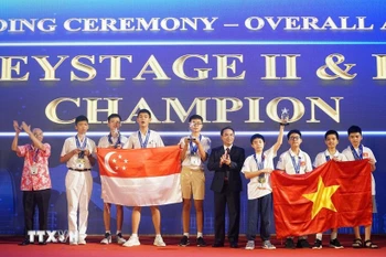 Le titre de champion par équipe a été attribué aux délégations du Vietnam et de Singapour.