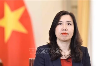 La vice-ministre des Affaires étrangères Le Thi Thu Hang. Photo: VNA