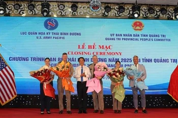 Clôture du programme Pacific Friendship 2025 à Quang Tri