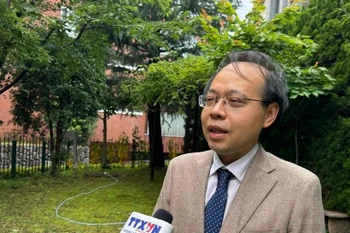 Le professeur Pham Nam Hai, vice-doyen du Département d'électronique de l'Institut des sciences de Tokyo. Photo: VNA