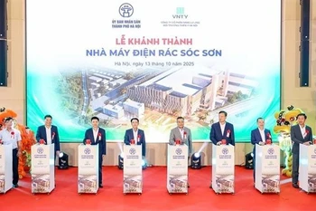 Cérémonie d'inauguration. Photo: VNA