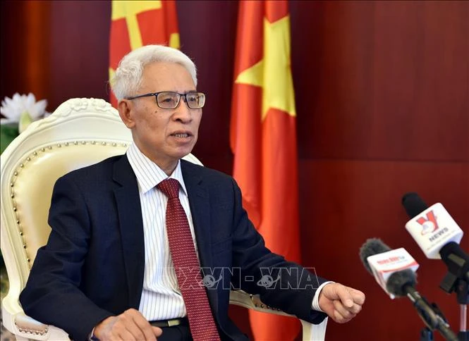 L’ambassadeur du Vietnam en Chine, Pham Sao Mai. Photo: VNA