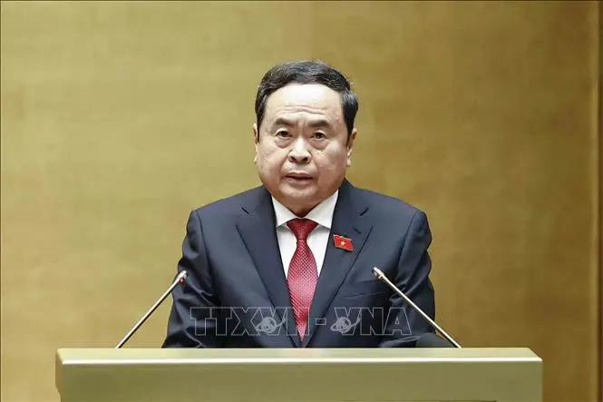 Le président de l'Assemblée nationale, Tran Thanh Man. Photo. VNA