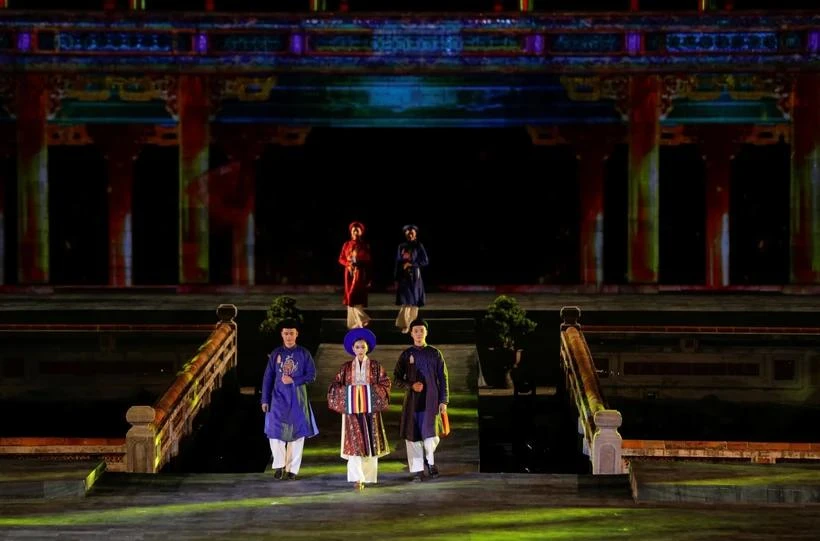 La Semaine du Festival international des arts de Hue 2024 débutera pour la première fois au Palais Kien Trung, à la Citadelle impériale de Hue. Photo: Vietnamplus