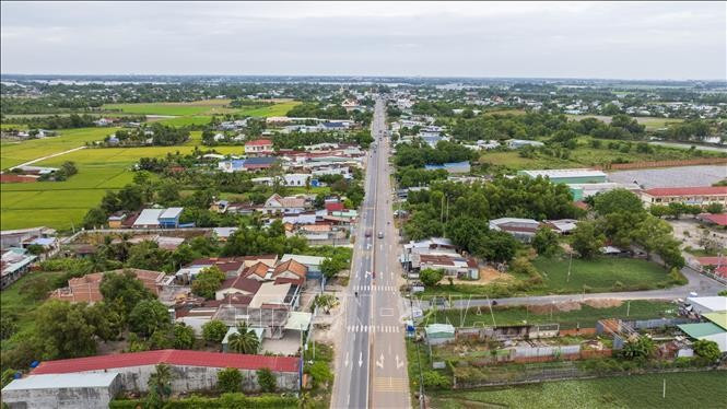 La route nationale 22B, principale route reliant Hô Chi Minh-Ville au poste frontalier international de Môc Bài, province de Tây Ninh, n'a pas répondu aux besoins de transport. Photo: VNA
