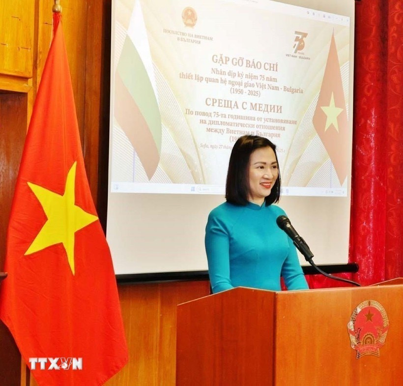 L'ambassadrice du Vietnam en Bulgarie, Nguyên Minh Nguyêt. Photo: VNA