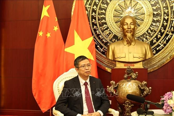 L'ambassadeur du Vietnam en Chine, Pham Thanh Binh. Photo: VNA