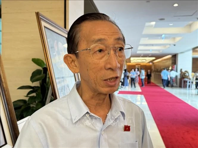 Le député Trân Hoàng Ngân de Hô Chi Minh-Ville. Photo: VNA