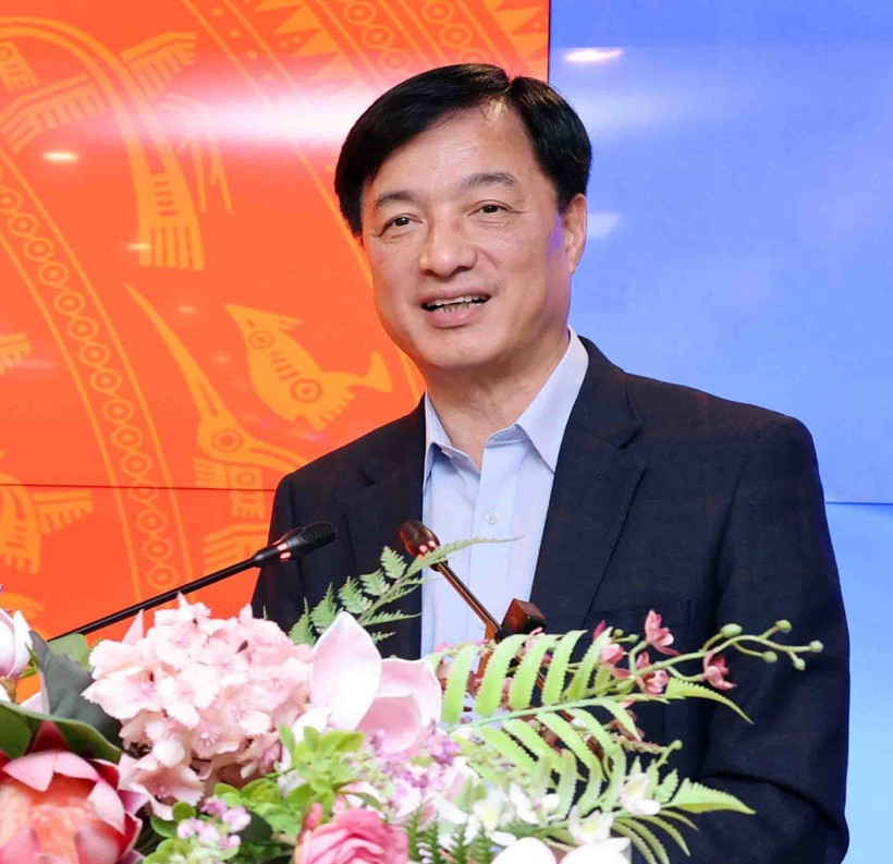 Nguyên Duy Ngoc, membre du Politburo, secrétaire du Comité du Parti de Hanoï pour le mandat 2025-2030. Photo: VNA