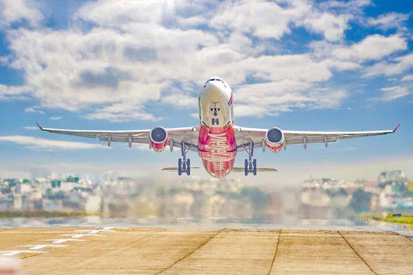 Un avion de Vietjet. Photo: Vietjet