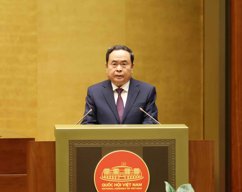 Le président de l'Assemblée nationale (AN) Tran Thanh Man. Photo: VNA