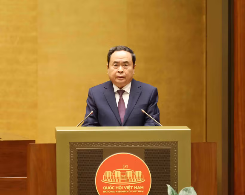 Le président de l'Assemblée nationale (AN) Tran Thanh Man. Photo: VNA