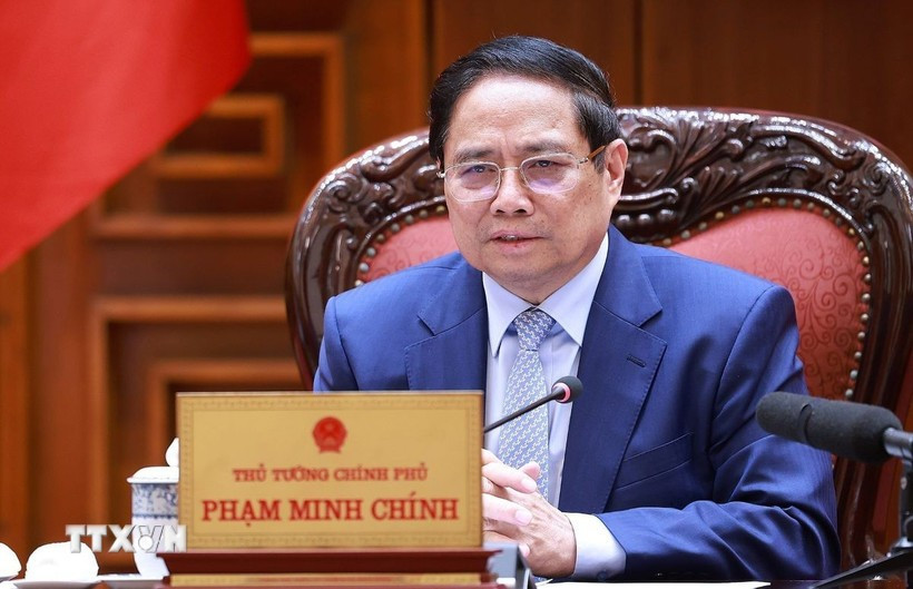 Le Premier ministre Pham Minh Chinh. Photo: VNA