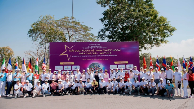 La 6ᵉ édition du Tournoi de golf des Vietnamiens d'outre-mer. Photo: vnewstoday.com