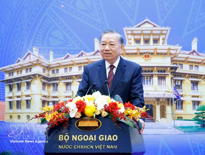 Le secrétaire général du Parti communiste du Vietnam et président de la République, To Lam. Photo: VNA