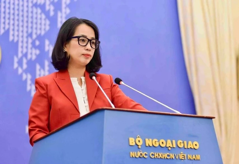 Pham Thu Hang, porte-parole du ministère des Affaires étrangères. Photo : Mofa