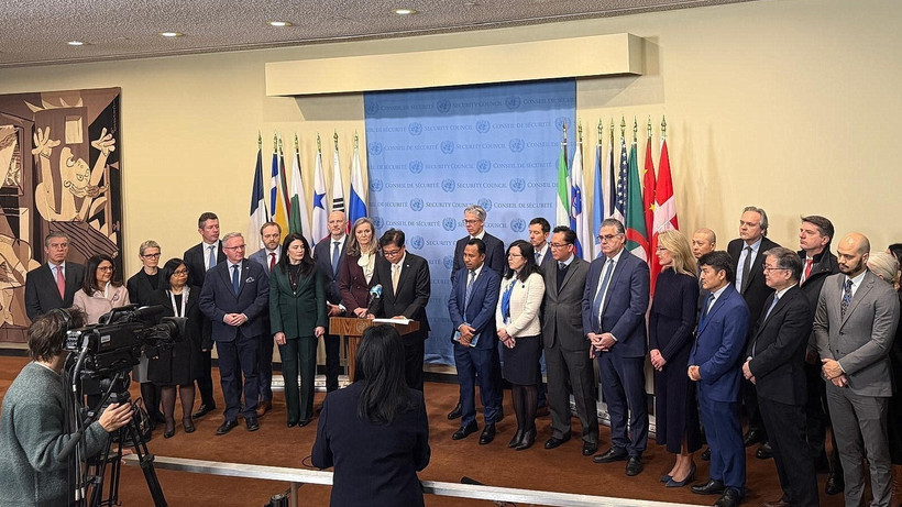 Le Vietnam et 43 autres pays ont adopté une Déclaration conjointe sur la lutte contre la traite des personnes utilisant les technologies numériques. Photo: VNA