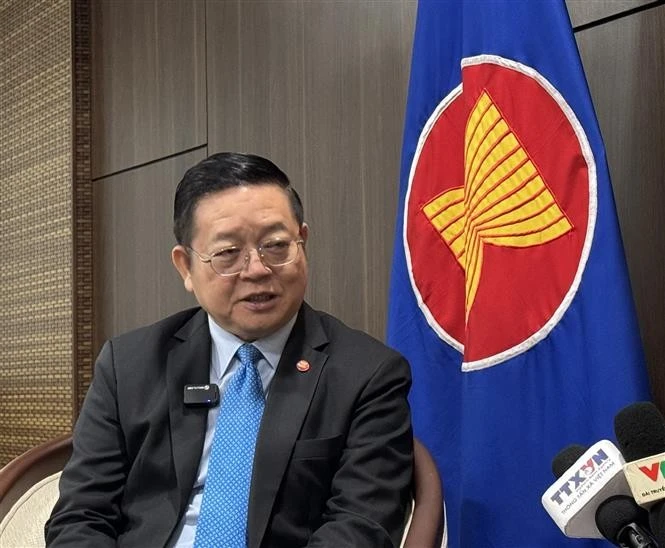 Le secrétaire général de l'ASEAN Kao Kim Hourn. Photo: VNA