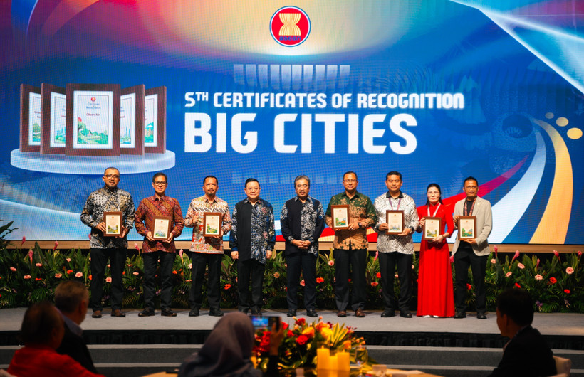 La ville de Hai Phong a été honorée lors de la 5e cérémonie de remise du certificat de reconnaissance (COR). Photo: VNA