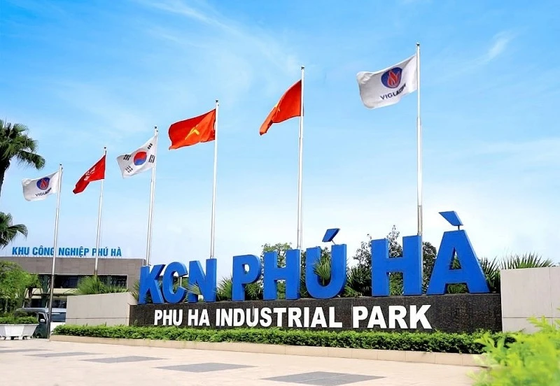 La zone industrielle de Phu Hà. Photo: baophutho.vn
