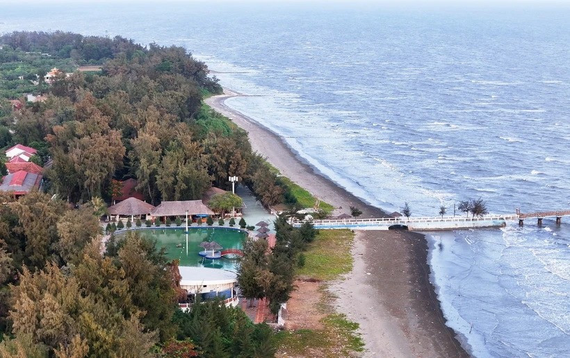 Une zone touristique de Cân Gio. Photo: VNA