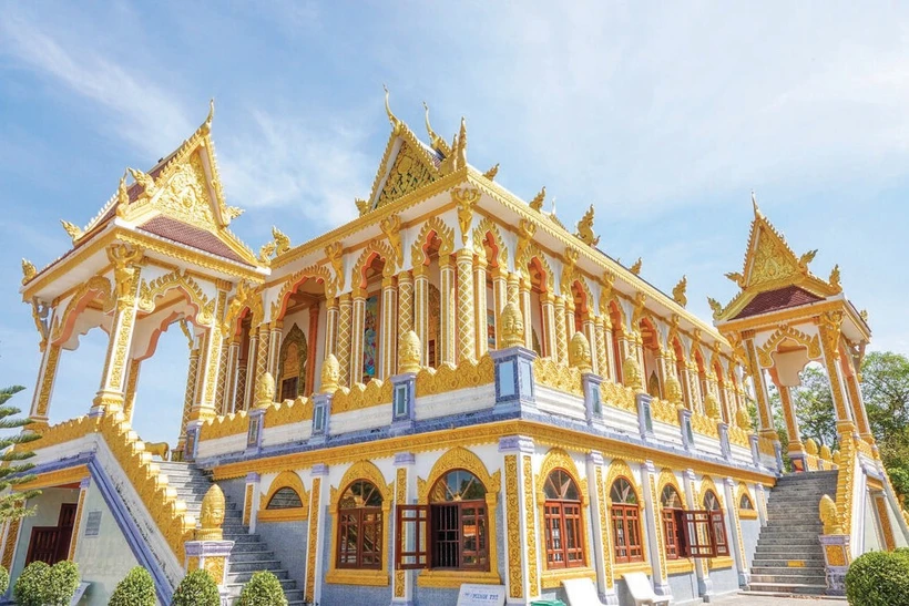 Sanctuaire principal de la pagode Tà Mon. Photo: collaborateur/CVN