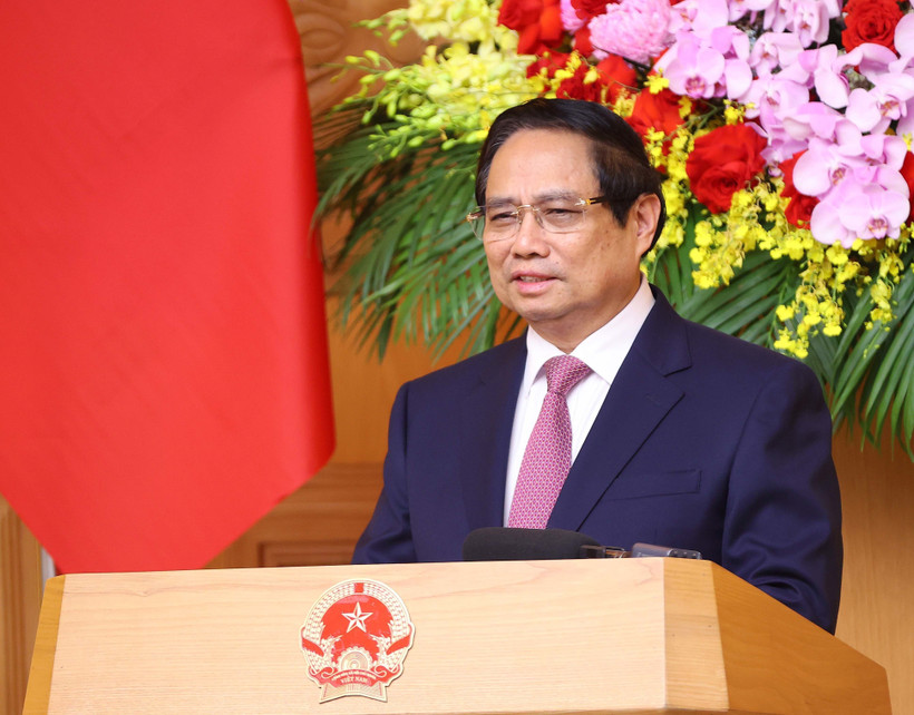 Le Premier ministre Pham Minh Chinh. Photo: VNA