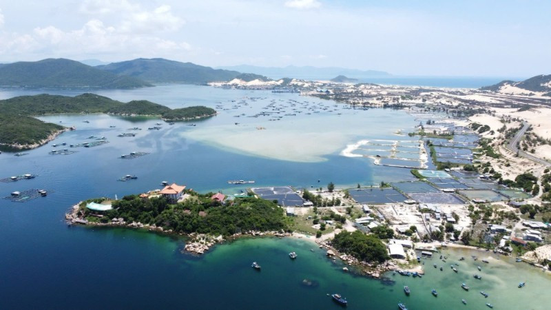 Un coin de la zone économique de Vân Phong, province de Khanh Hoa. Photo : nhandan.vn