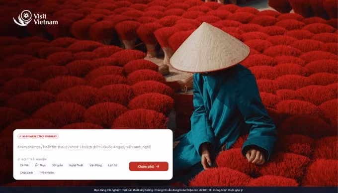 L'application Visite Vietnam. 