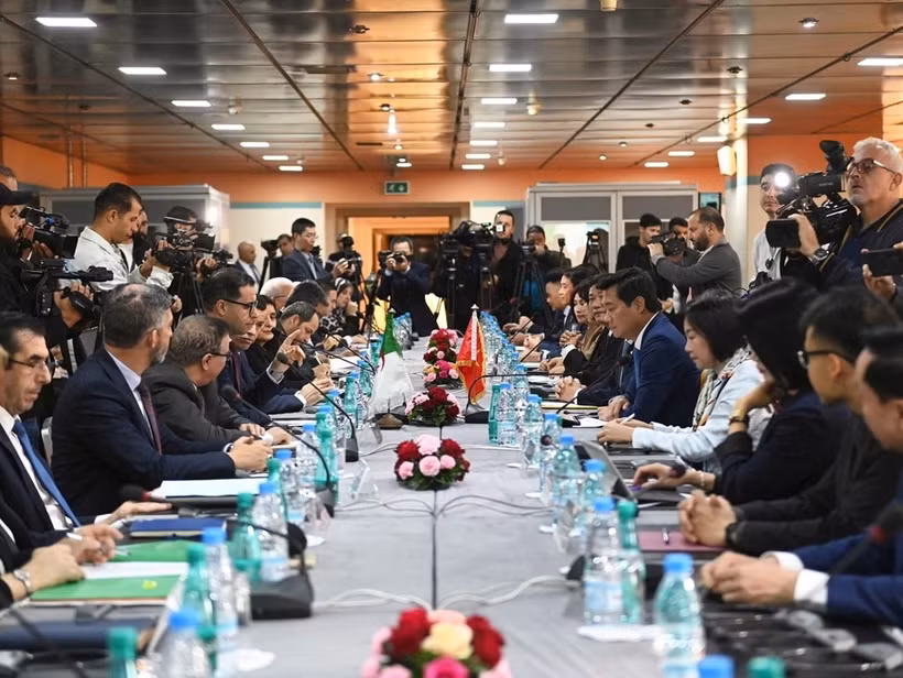Panorama de la 13e session du Comité intergouvernemental Vietnam - Algérie. 