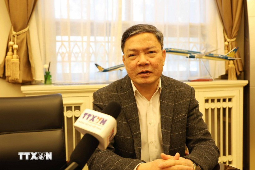 Nong Duc Lai, conseiller commercial du Vietnam en Chine. Photo: VNA