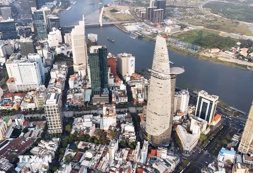 Un coin de Hô Chi Minh-Ville. Photo: VNA