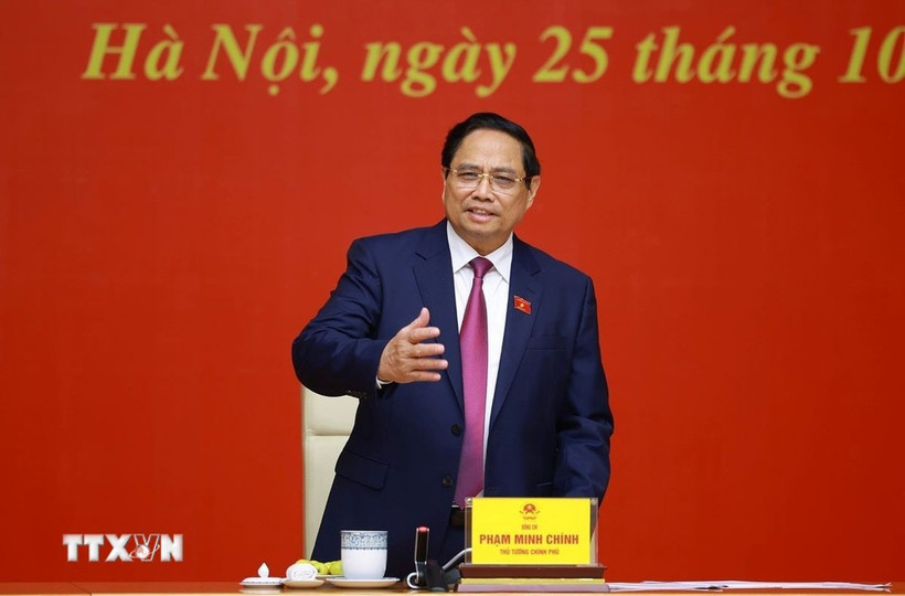 Le Premier ministre Pham Minh Chinh. Photo: VNA