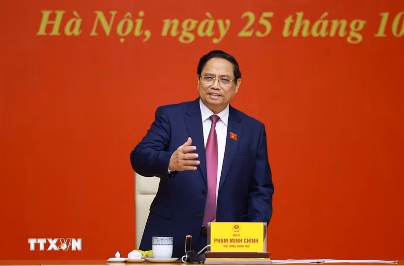 Le Premier ministre Pham Minh Chinh. Photo: VNA