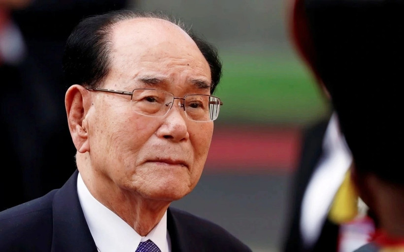 Kim Yong Nam, ancien président du Comité permanent de l'Assemblée populaire suprême (APS) de la RPDC. Photo: Reuters