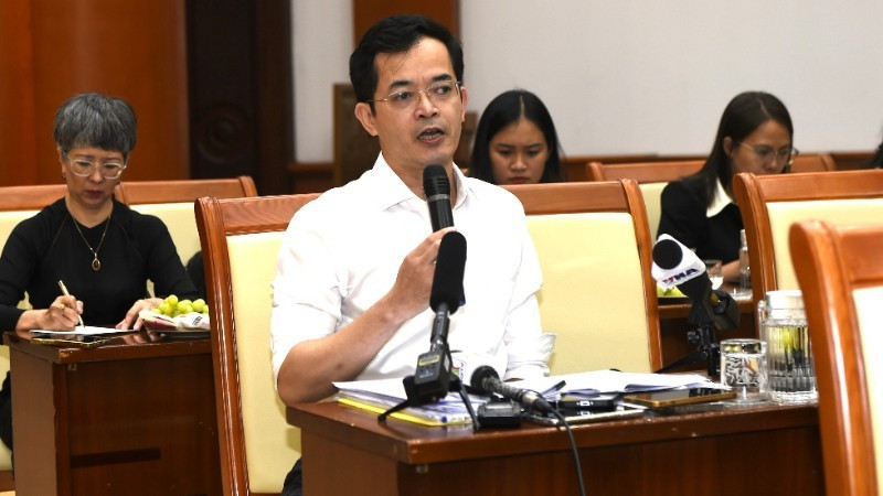 Truong Ba Tuân, directeur adjoint du Département de gestion et de supervision des politiques fiscales du ministère des Finances. Photo : VNA