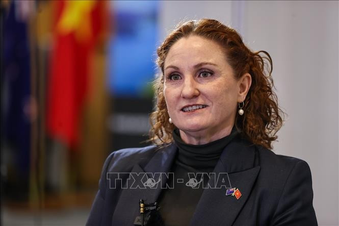 Caroline Beresford, ambassadrice de Nouvelle-Zélande au Vietnam. Photo: VNA